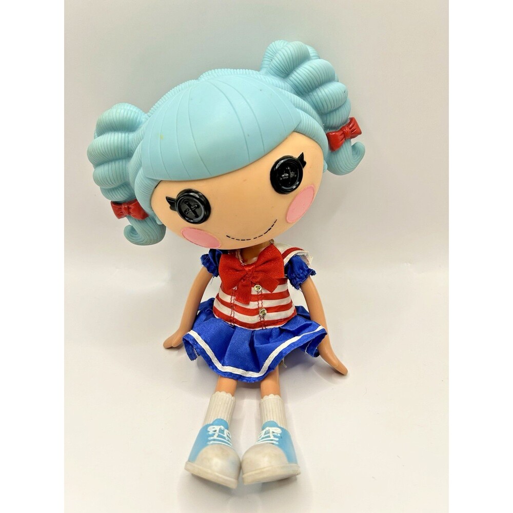 Lalaloopsy Marina Anchors Doll Sailor Girl Blue Hair Full Size 12" MGA
